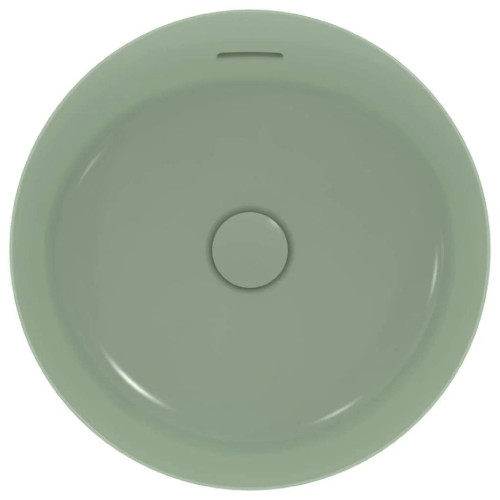 Lavabo ultrasottile rotondo 40x40 cm Ipalyss salvia – Ideal Standard