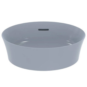 Lavabo ultrasottile rotondo 40x40 cm da appoggio Ipalyss polvere - Ide