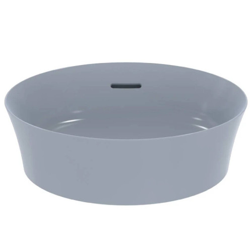 Lavabo ultrasottile rotondo 40x40 cm da appoggio Ipalyss polvere - Ide