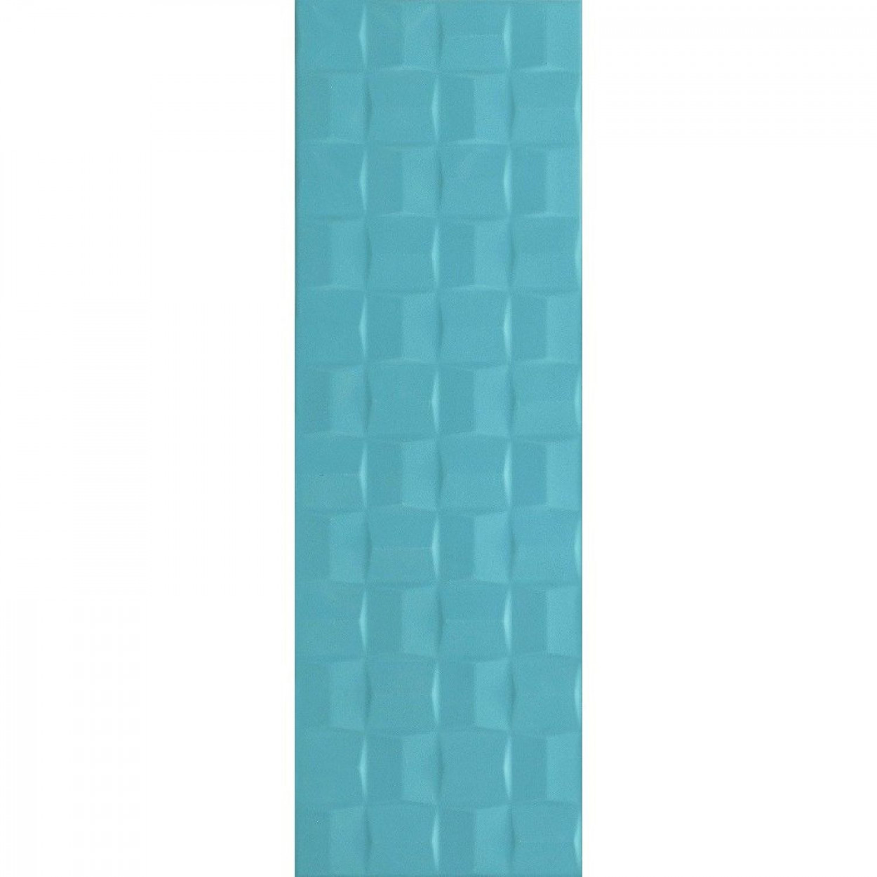 Pottery Turquoise Struttura Cube 3D 25x76 cm - Marazzi