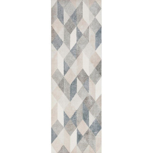 Chalk Grey Decoro Origami 25x76 cm - Eleganza e Design | Marazzi