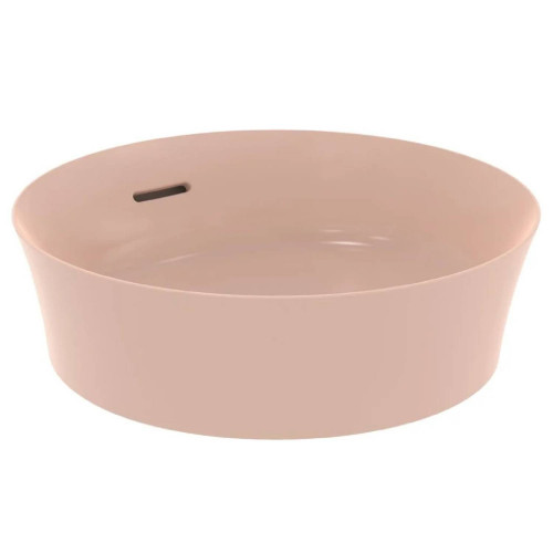 Lavabo ultrasottile rotondo 40x40 cm Ipalyss rosa pallido - Ideal Stan