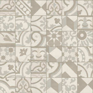 Crogiolo D_Segni Blend Decoro Mix Osso 10x10 cm | Marazzi