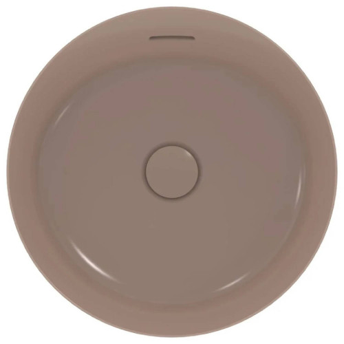 Lavabo ultrasottile rotondo 40x40 cm da appoggio Ipalyss kashmir – Ide