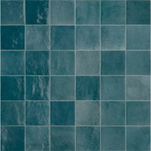 Zellige Petrolio 10x10 cm Marazzi: Piastrelle di Design Uniche