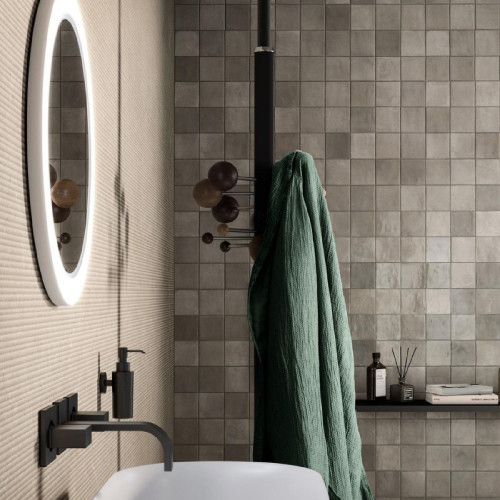 Zellige Argilla 10x10 cm - Piastrelle Marazzi dallo Stile Artigianale