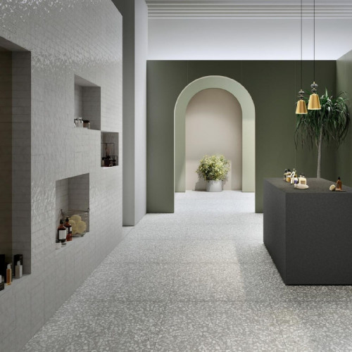 Zellige Gesso 10x10 cm - Piastrelle Marazzi di Qualità per Interni