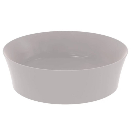 Lavabo ultrasottile tondo 40x40 cm cemento Ipalyss da appoggio – Ideal