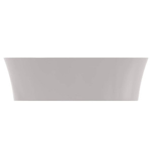 Lavabo ultrasottile tondo 40x40 cm cemento Ipalyss da appoggio – Ideal 2