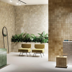 Zellige Cammello 10x10 cm - Eleganza Artigianale firmata Marazzi 2