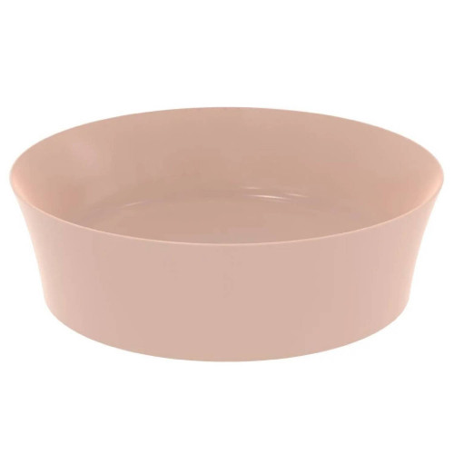 Lavabo tondo ultrasottile 40x40 cm rosa pallido Ipalyss – Ideal Standa