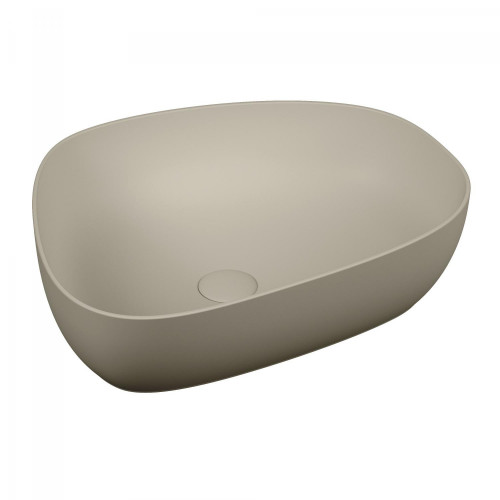 Lavabo da appoggio Options tortora opaco Vitra - Meglioalge
