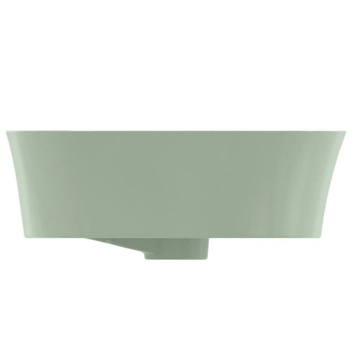 Lavabo ultrasottile ovale 60x38 cm Ipalyss salvia da appoggio – Ideal