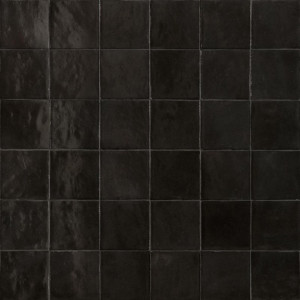 Zellige Carbone 10x10 cm - Rivestimento in Gres di Design Marazzi