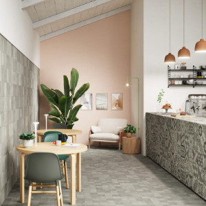 Crogiolo D_Segni Blend Decoro Mix Grigio 20x20 cm - Piastrelle Marazzi 2