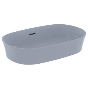 Lavabo ultrasottile ovale 60x38 cm da appoggio Ipalyss polvere - Ideal