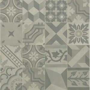 Crogiolo D_Segni Blend Decoro Mix Grigio 20x20 cm - Piastrelle Marazzi