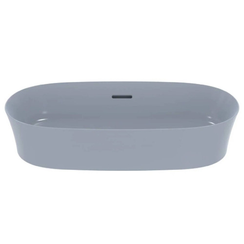 Lavabo ultrasottile ovale 60x38 cm da appoggio Ipalyss polvere - Ideal
