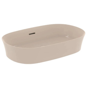 Lavabo ultrasottile ovale 60x38 cm Ipalyss visone – Ideal Standard
