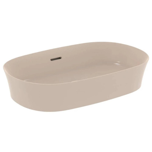 Lavabo ultrasottile ovale 60x38 cm Ipalyss visone – Ideal Standard