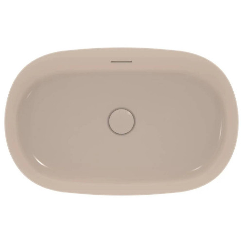 Lavabo ultrasottile ovale 60x38 cm Ipalyss visone – Ideal Standard
