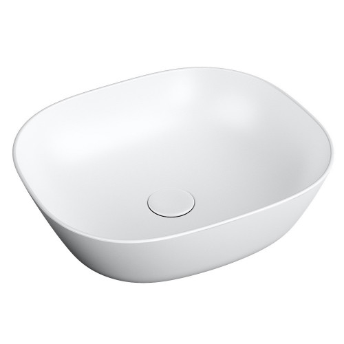 Lavabo da appoggio Plural bianco nobile di Vitra | Meglioalge