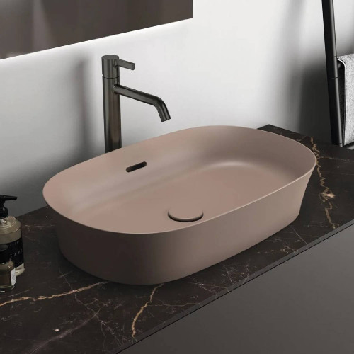 Lavabo ultrasottile ovale 60x38 cm Ipalyss kashmir – Ideal Standard