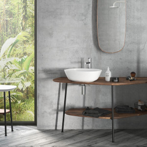 Lavabo da appoggio Plural bianco nobile di Vitra | Meglioalge 2