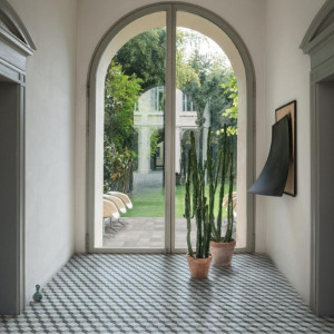 Crogiolo D_Segni Blend Tappeto 10 Carbone 20x20 cm - Marazzi 2