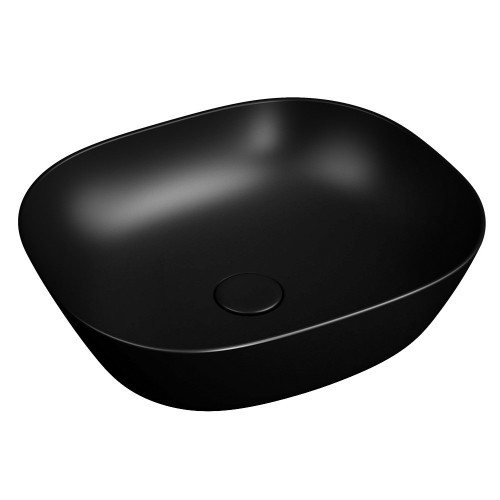 Lavabo da appoggio Plural Square 38x45 cm nero opaco - Vitra