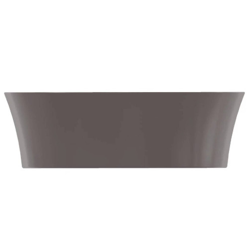 Lavabo ultrasottile ovale 60x38 cm da appoggio Ipalyss ardesia - Ideal