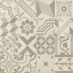 Crogiolo D_Segni Blend Decoro Mix Osso 20x20 cm - Piastrelle Marazzi