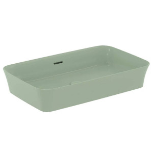 Lavabo ultrasottile rettangolare 65x40 cm Ipalyss salvia – Ideal Stand