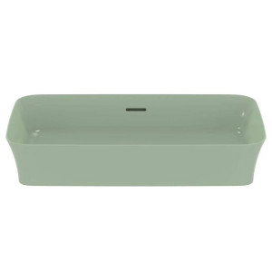 Lavabo ultrasottile rettangolare 65x40 cm Ipalyss salvia – Ideal Stand 2