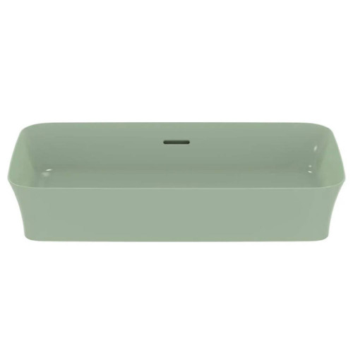 Lavabo ultrasottile rettangolare 65x40 cm Ipalyss salvia – Ideal Stand