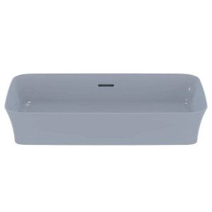 Lavabo ultrasottile rettangolare 65x40 cm da appoggio Ipalyss polvere 2