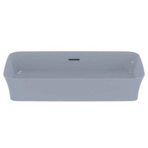 Lavabo ultrasottile rettangolare 65x40 cm da appoggio Ipalyss polvere