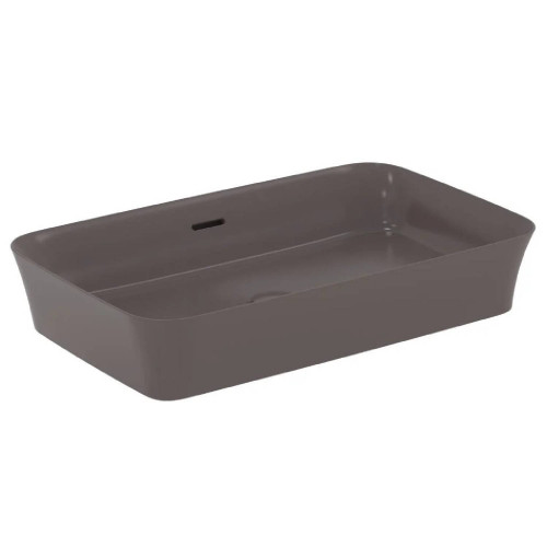 Lavabo ultrasottile rettangolare 65x40 cm Ipalyss ardesia - Ideal Stan