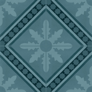 Crogiolo D_Segni Blend Tappeto Azzurro 20x20 cm - Marazzi Piastrelle