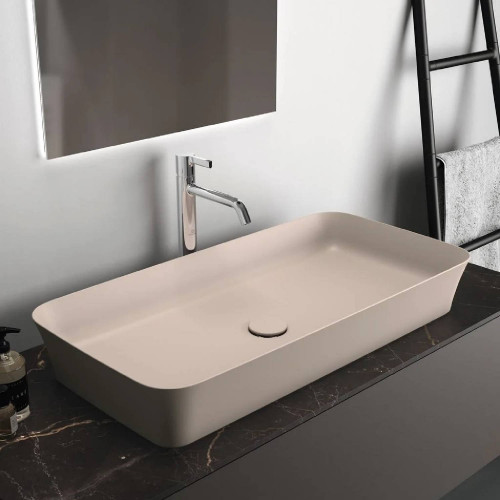 Lavabo ultrasottile 80x40 cm Ipalyss visone - Ideal Standard | Meglioa