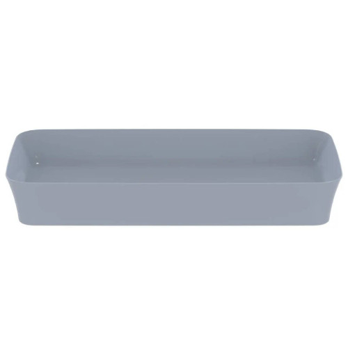 Lavabo ultrasottile rettangolare 80x40 cm Ipalyss Polvere – Ideal Stan