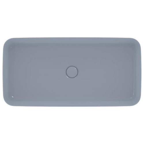 Lavabo ultrasottile rettangolare 80x40 cm Ipalyss Polvere – Ideal Stan