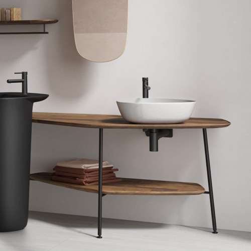 Lavabo catino da appoggio Plural bianco 47x40x13h cm - Vitra