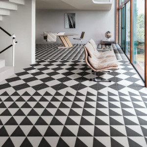 Crogiolo Scenario Tappeto 1 Nero 20x20 cm - Marazzi | Piastrelle di De 2