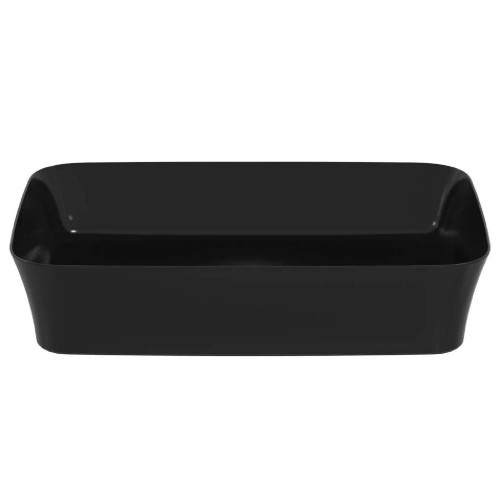 Lavabo ultrasottile 55x38 cm da appoggio Ipalyss nero - Ideal Standard