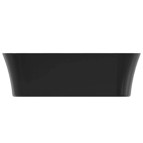 Lavabo ultrasottile 55x38 cm da appoggio Ipalyss nero - Ideal Standard