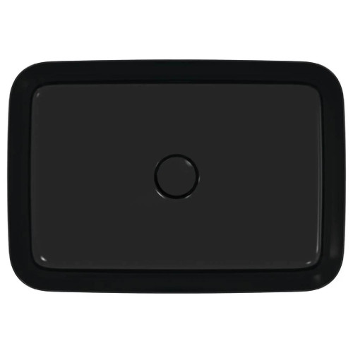 Lavabo ultrasottile 55x38 cm da appoggio Ipalyss nero - Ideal Standard