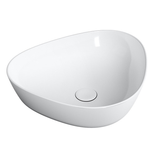 Lavabo catino da appoggio Plural bianco 47x40x13h cm - Vitra