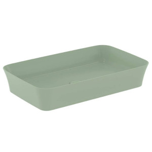 Lavabo ultrasottile rettangolare 65x40 cm Ipalyss salvia - Ideal Stand