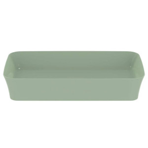Lavabo ultrasottile rettangolare 65x40 cm Ipalyss salvia - Ideal Stand 2